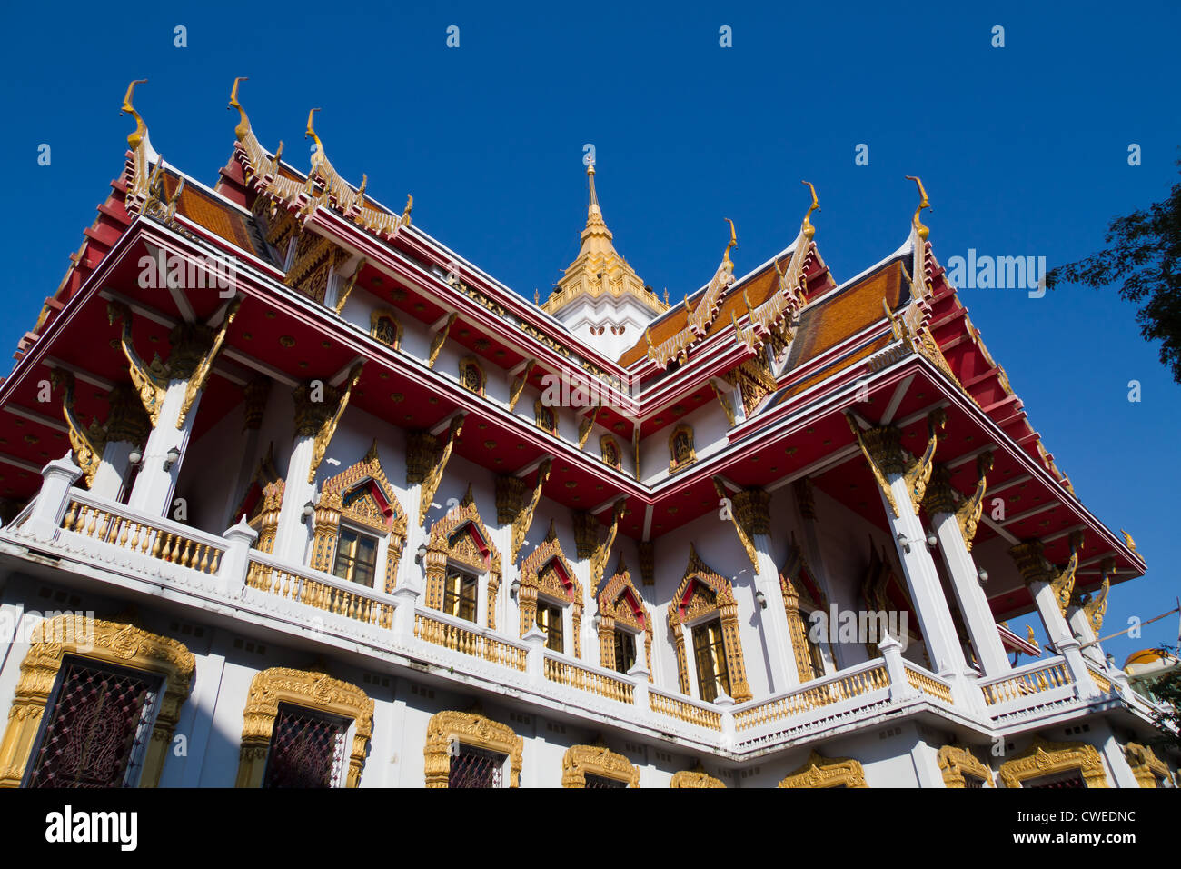 Buddhist Temple in Bangkok Stock Photo - Alamy