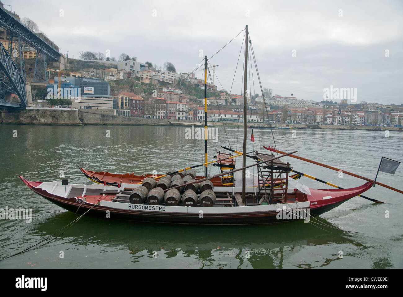 Port Wine Barges Porto, Portugal Stock Photo Alamy