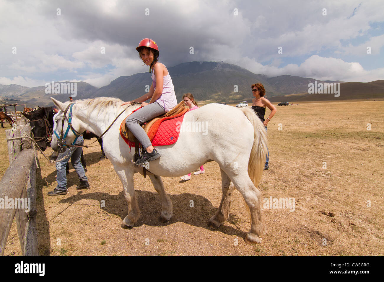 Equestrian girl italy hires stock photography and images Alamy