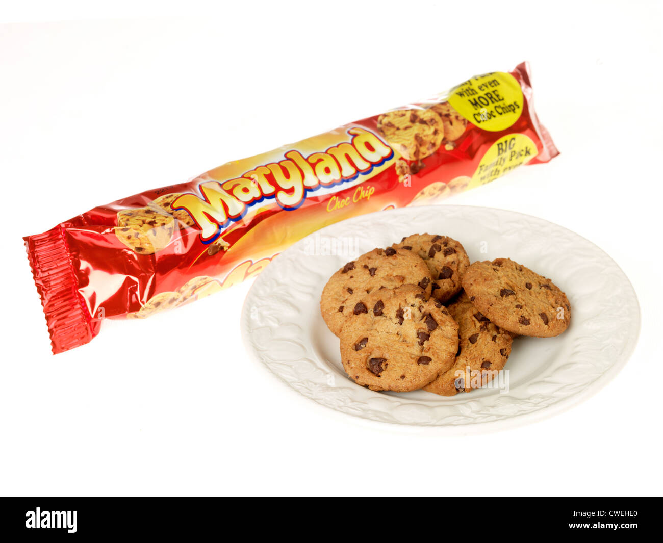 Maryland Chocolate Chip Cookies Stock Photo Alamy