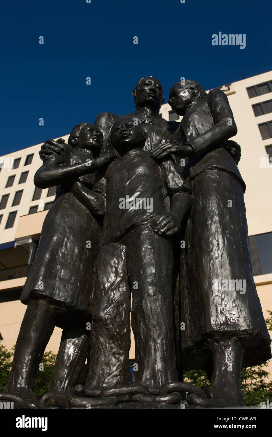 DOROTHY SPRADLEY SLAVERY STATUE RIVER STREET RIVERWALK DOWNTOWN