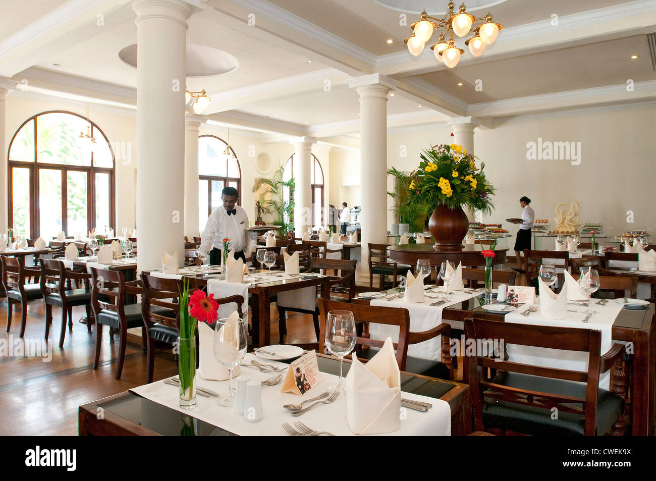 Mount Lavinia Hotel Buffet Restaurant, Colombo, Sri Lanka Stock Photo Alamy