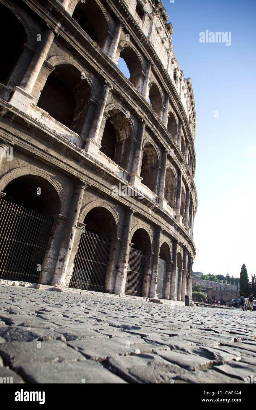 The Colosseum in Rome, Italy. Stock Photo