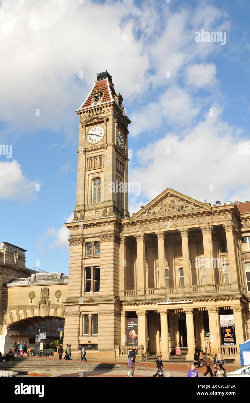 Museum and Art Gallery, Council House Clock Tower in Chamberlain Square