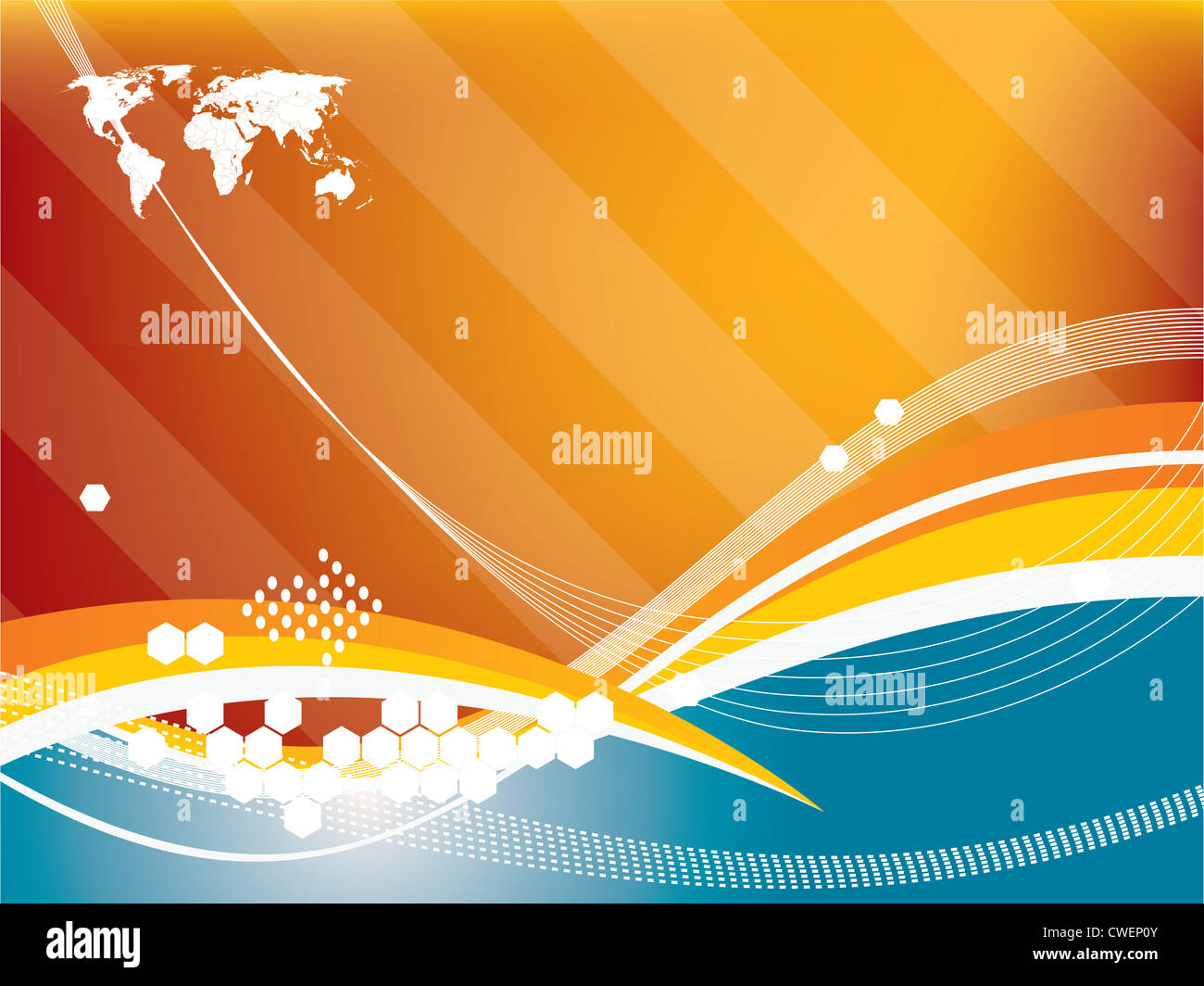 abstract background vector with elements in technology Stock Photo - Alamy