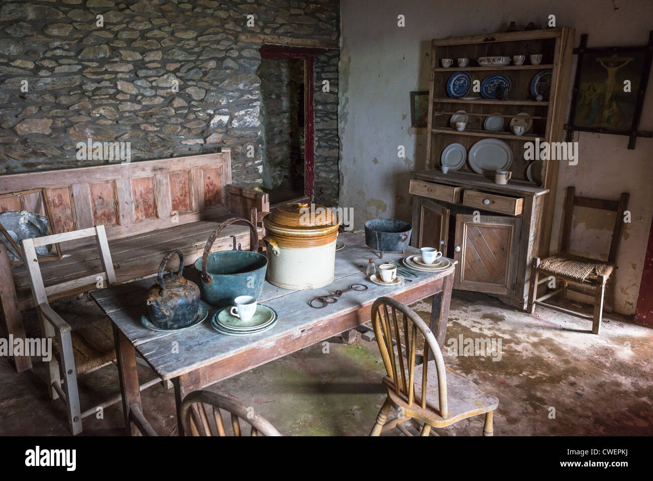 Irish Cottage Interior Stock Photos Irish Cottage Interior Stock