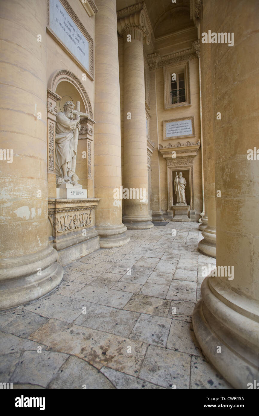 Europe, Malta island, Mosta cathedral Stock Photo