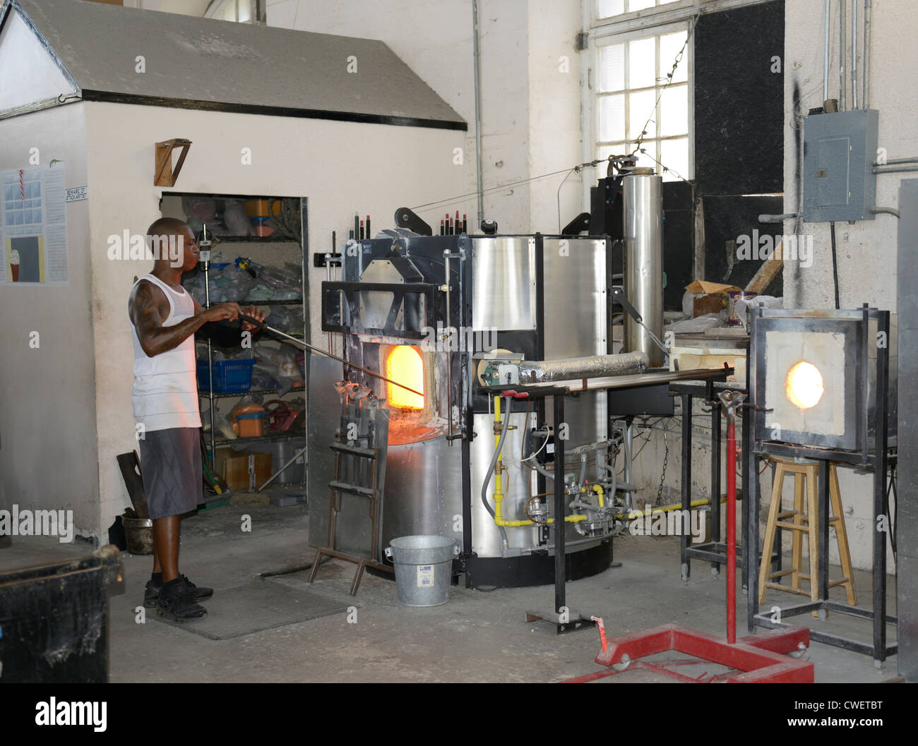 Glassblowing factory hires stock photography and images Alamy