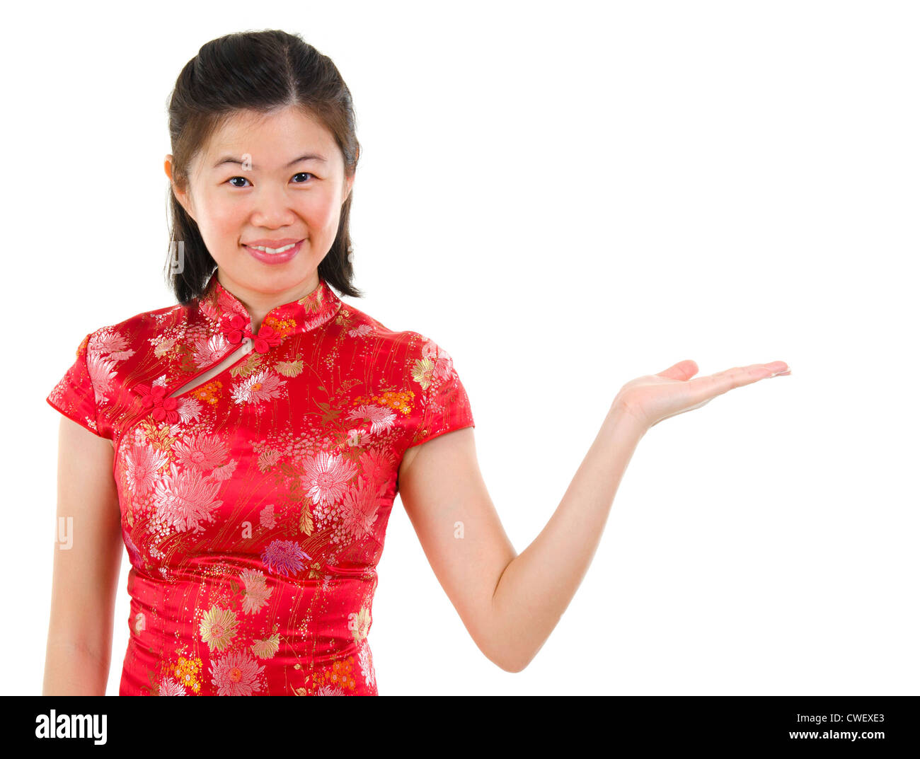 Woman in traditional chinese dress Cut Out Stock Images & Pictures - Alamy