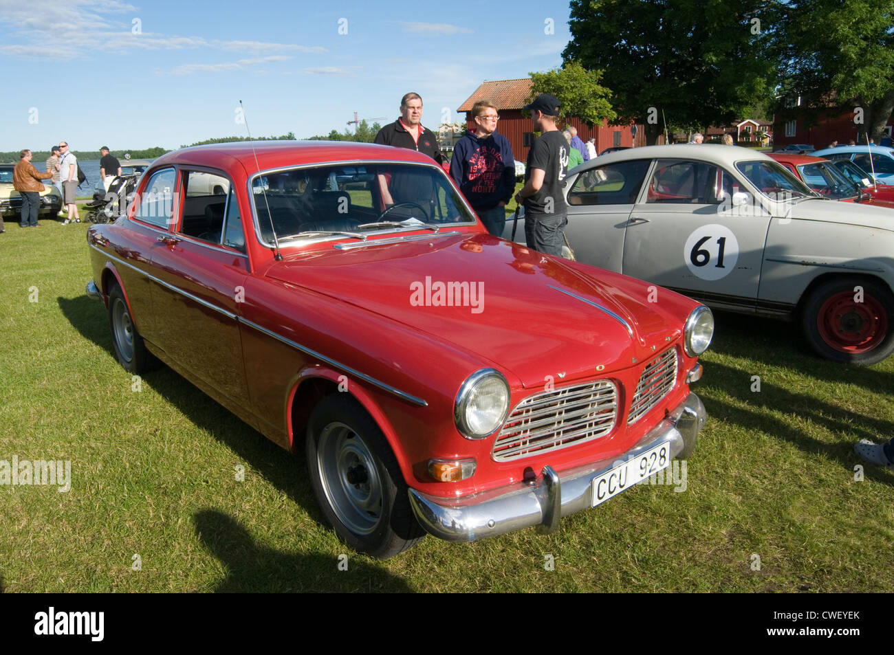 volvo amazon classic car cars sweden swedish Stock Photo