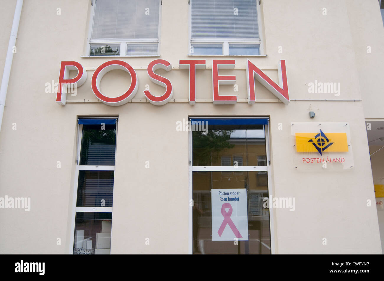 posten Finnish post office service mail Stock Photo - Alamy