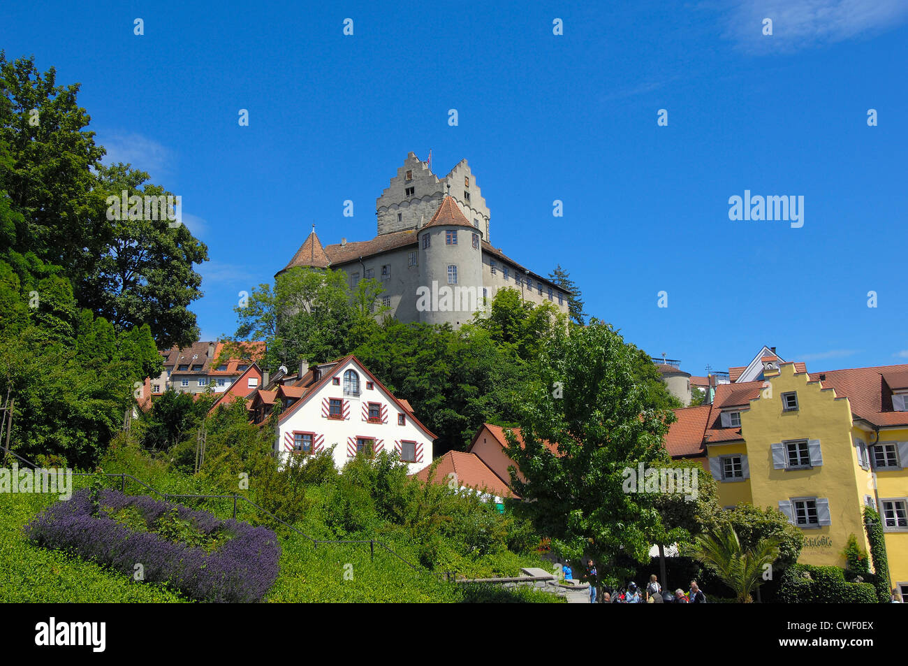 Meersburg, Castle, Lake Constance, Bodensee, BadenWuerttemberg