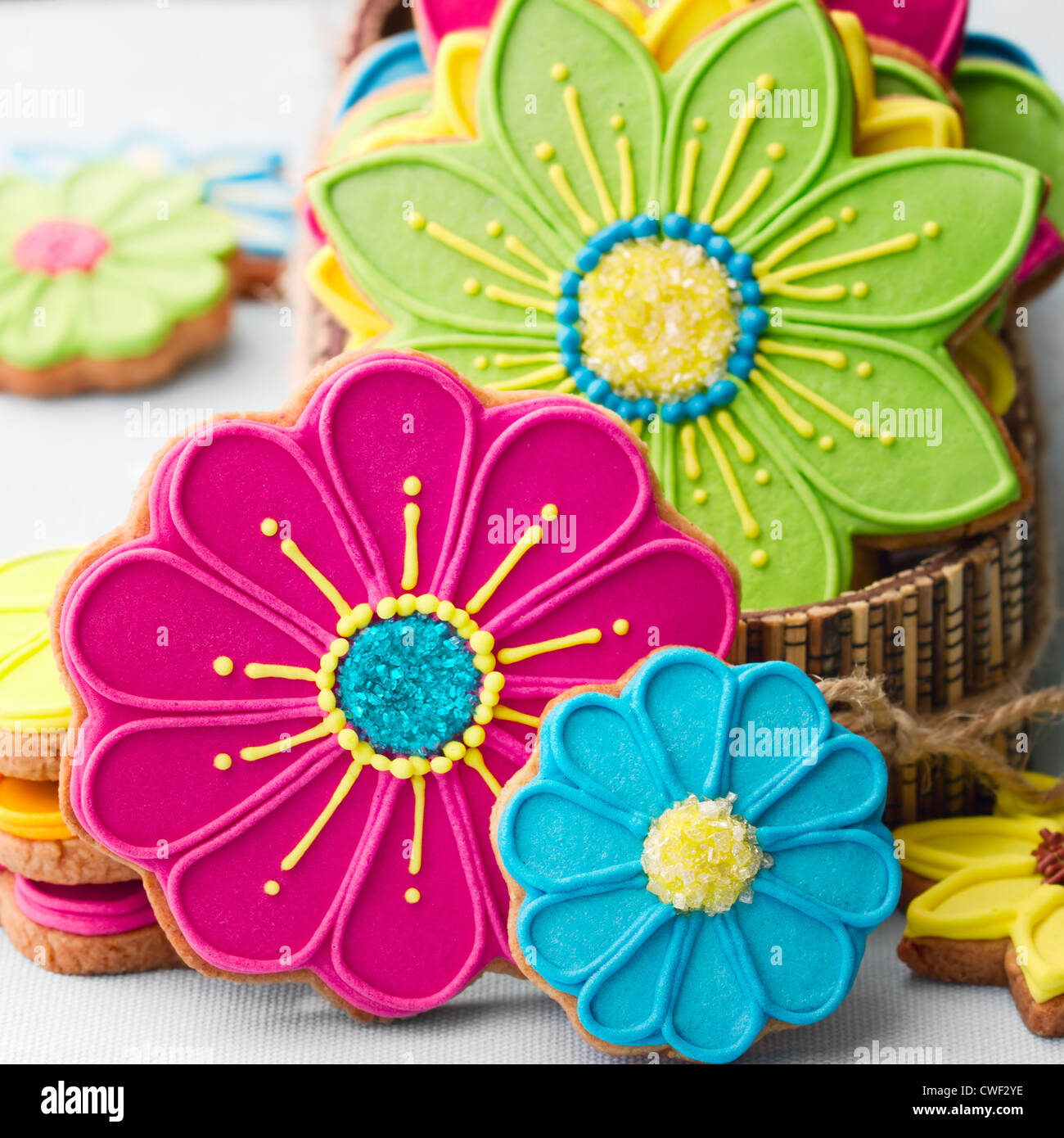 Cookie gift box Stock Photo Alamy