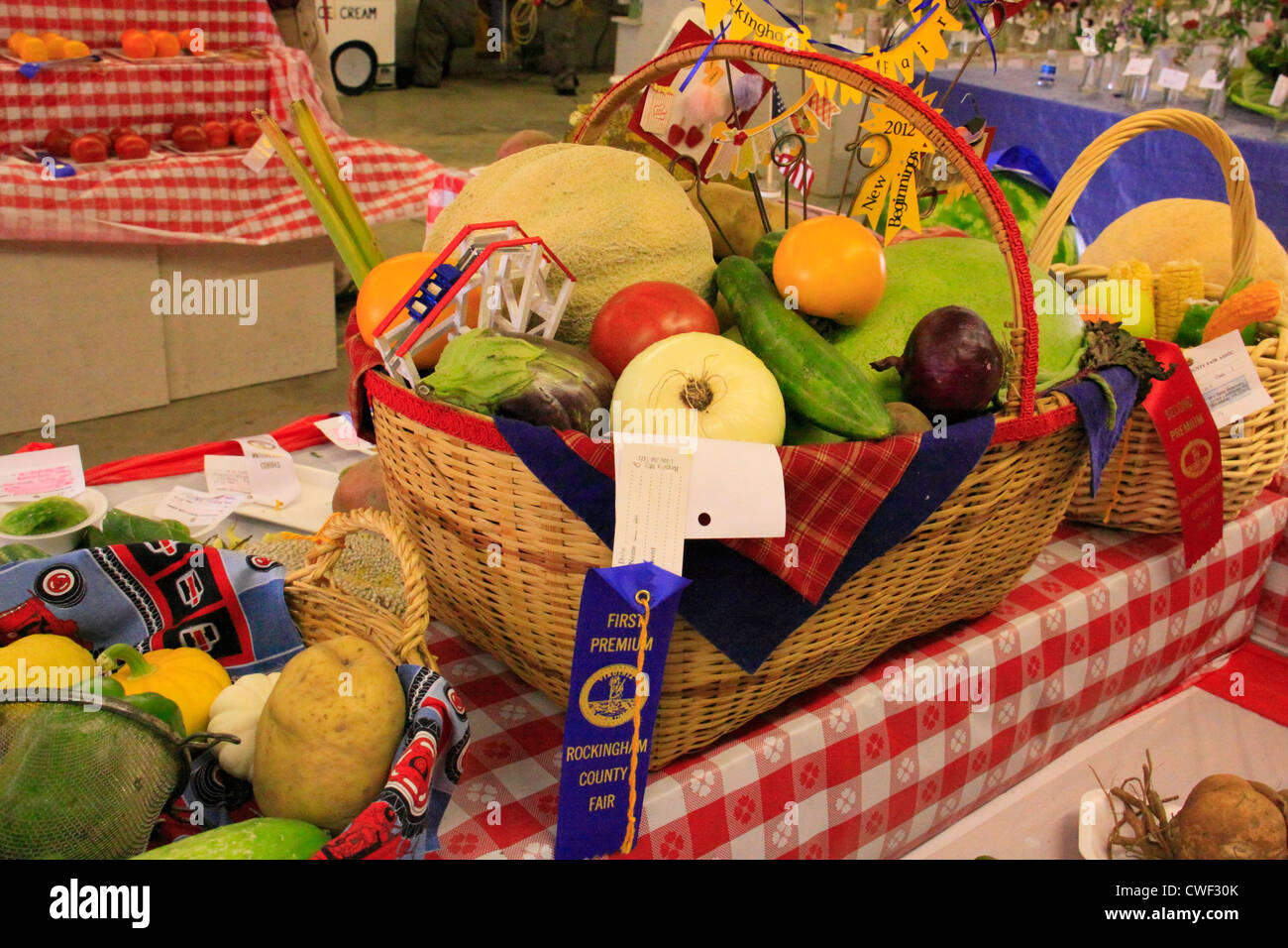 Vegetable Competition, Rockingham County Fair, Harrisonburg, Shenandoah