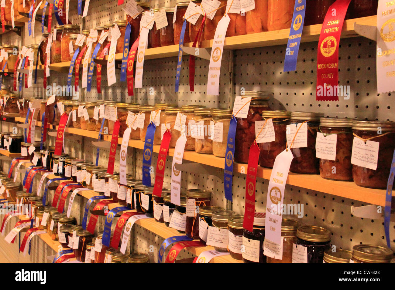 Canned Food Competition, Rockingham County Fair, Harrisonburg