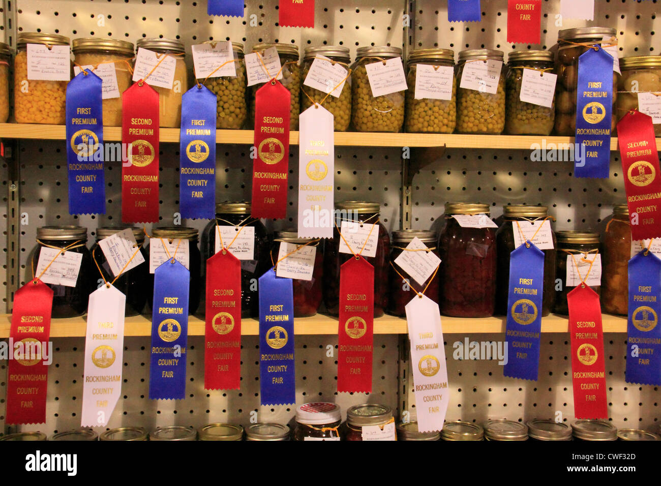 Canned Food Competition, Rockingham County Fair, Harrisonburg
