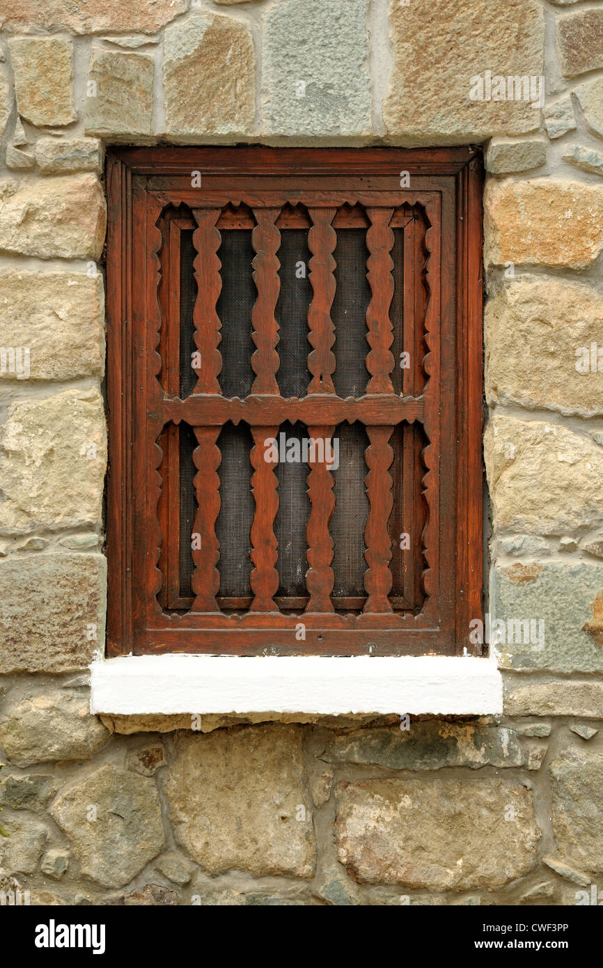 Old wooden window Stock Photo - Alamy