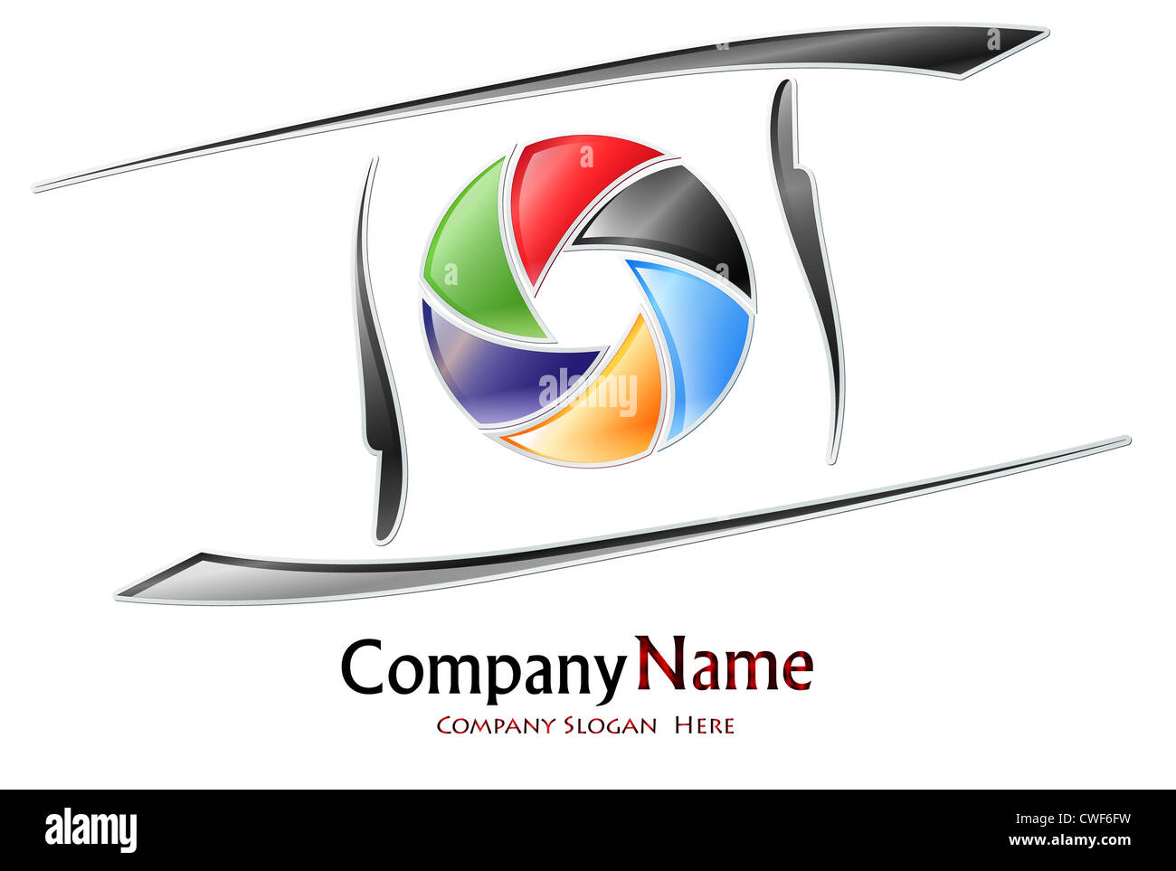 Photography company logo Stock Photo Alamy
