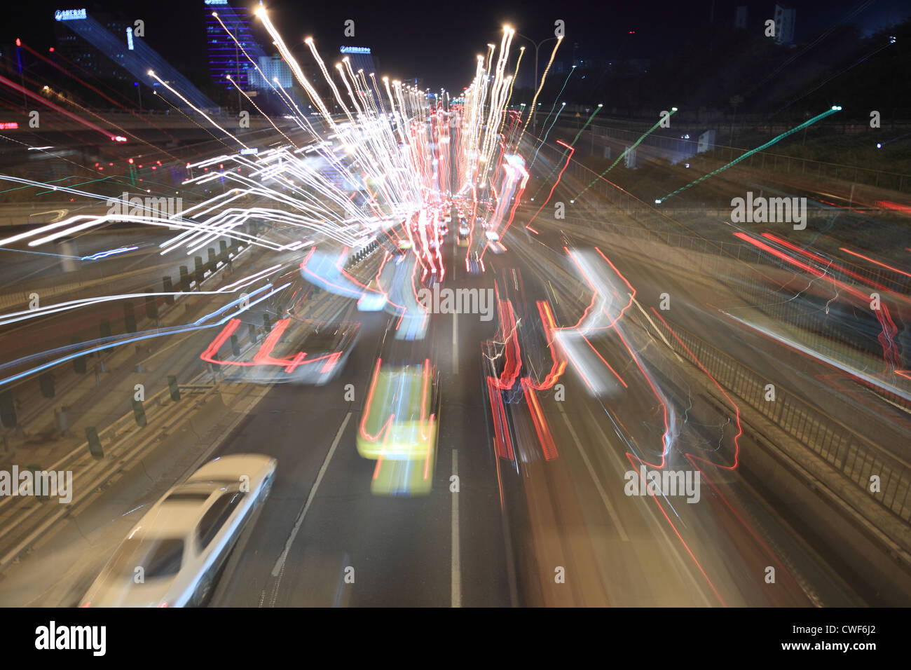Rush hour traffic Stock Photo Alamy