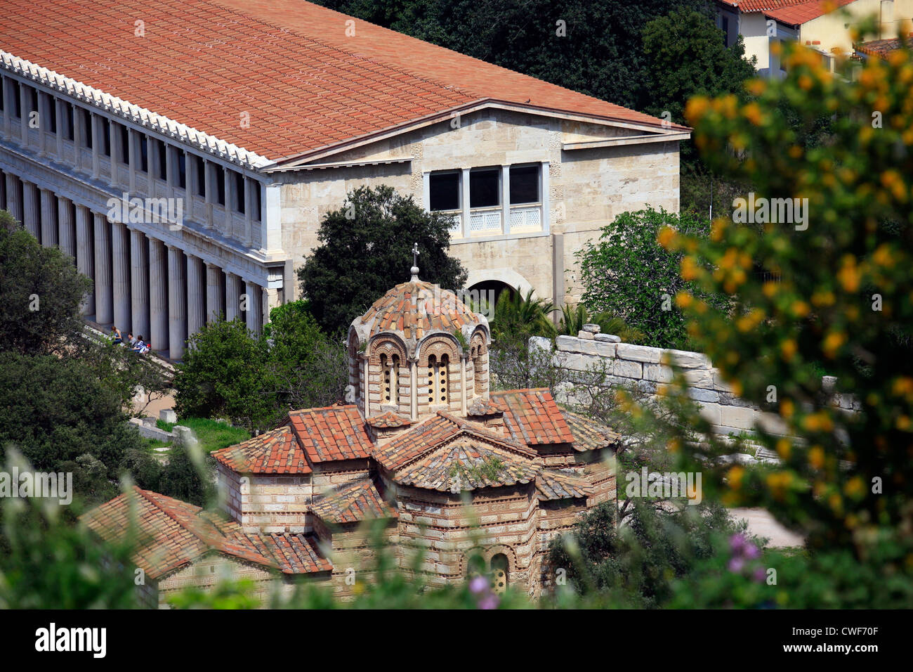 Greece, Athens, Ancient Agorà Stock Photo - Alamy