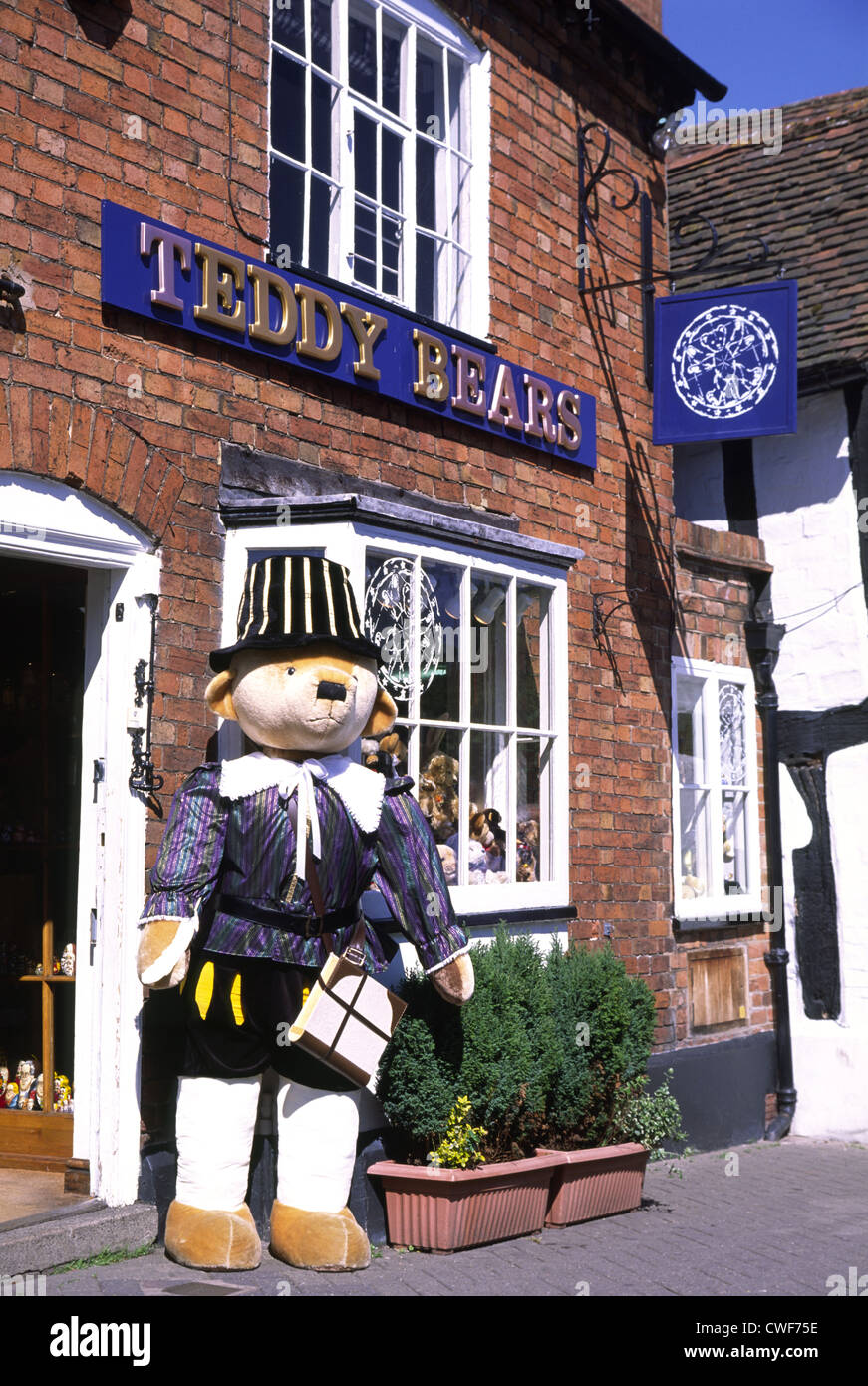 StratforduponAvon, Teddy Bear shop, Warwickshire, UK Stock Photo Alamy