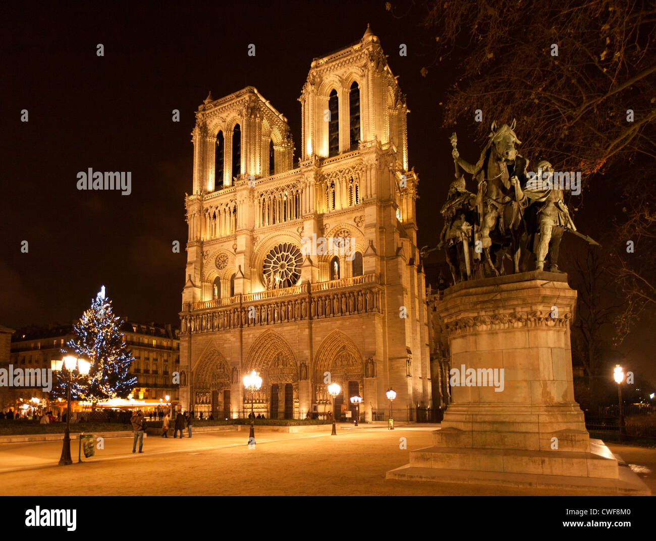 Notre Dame de Paris, France, Stock Photo