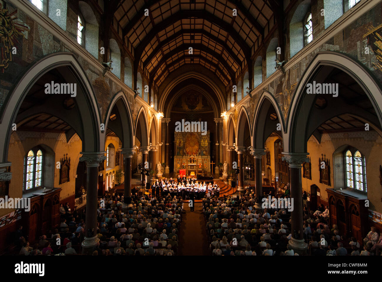 Clonard Cathedral, West Belfast Stock Photo Alamy