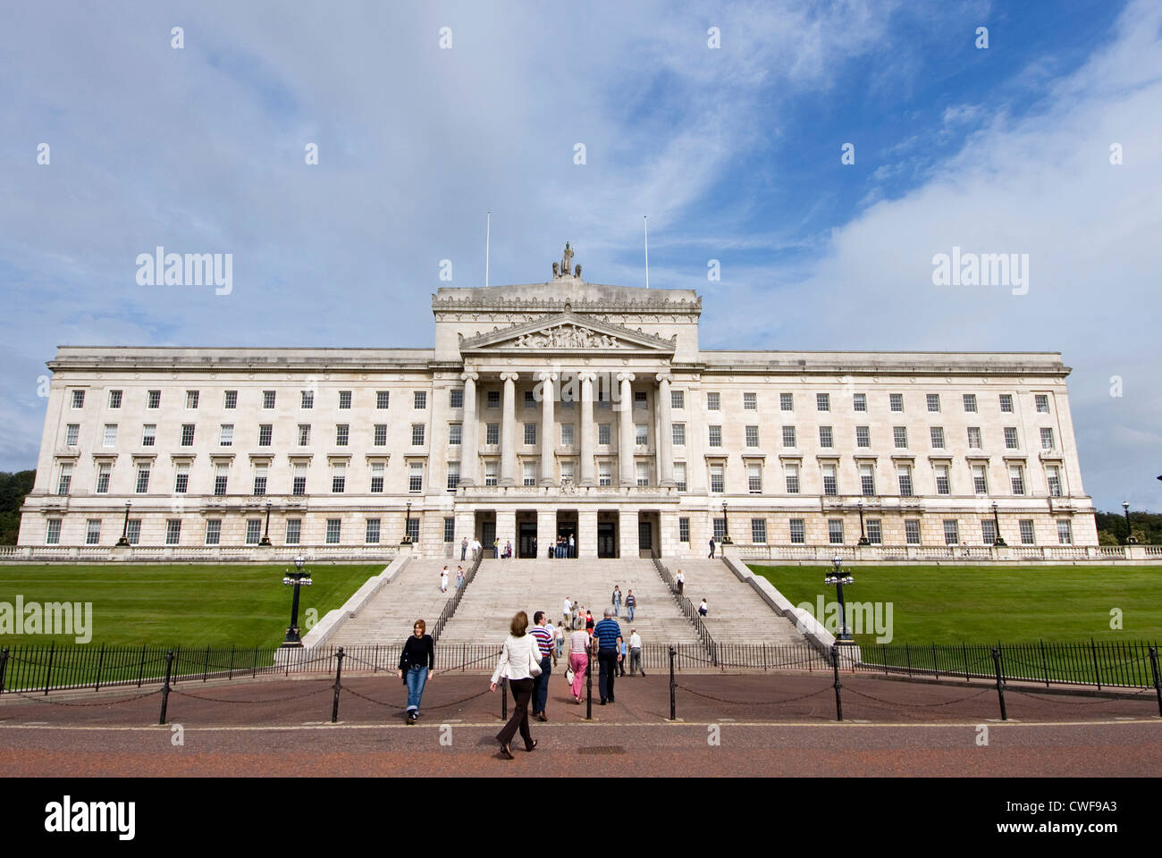 Stormont Parliament, Belfast, Northern Ireland Stock Photo