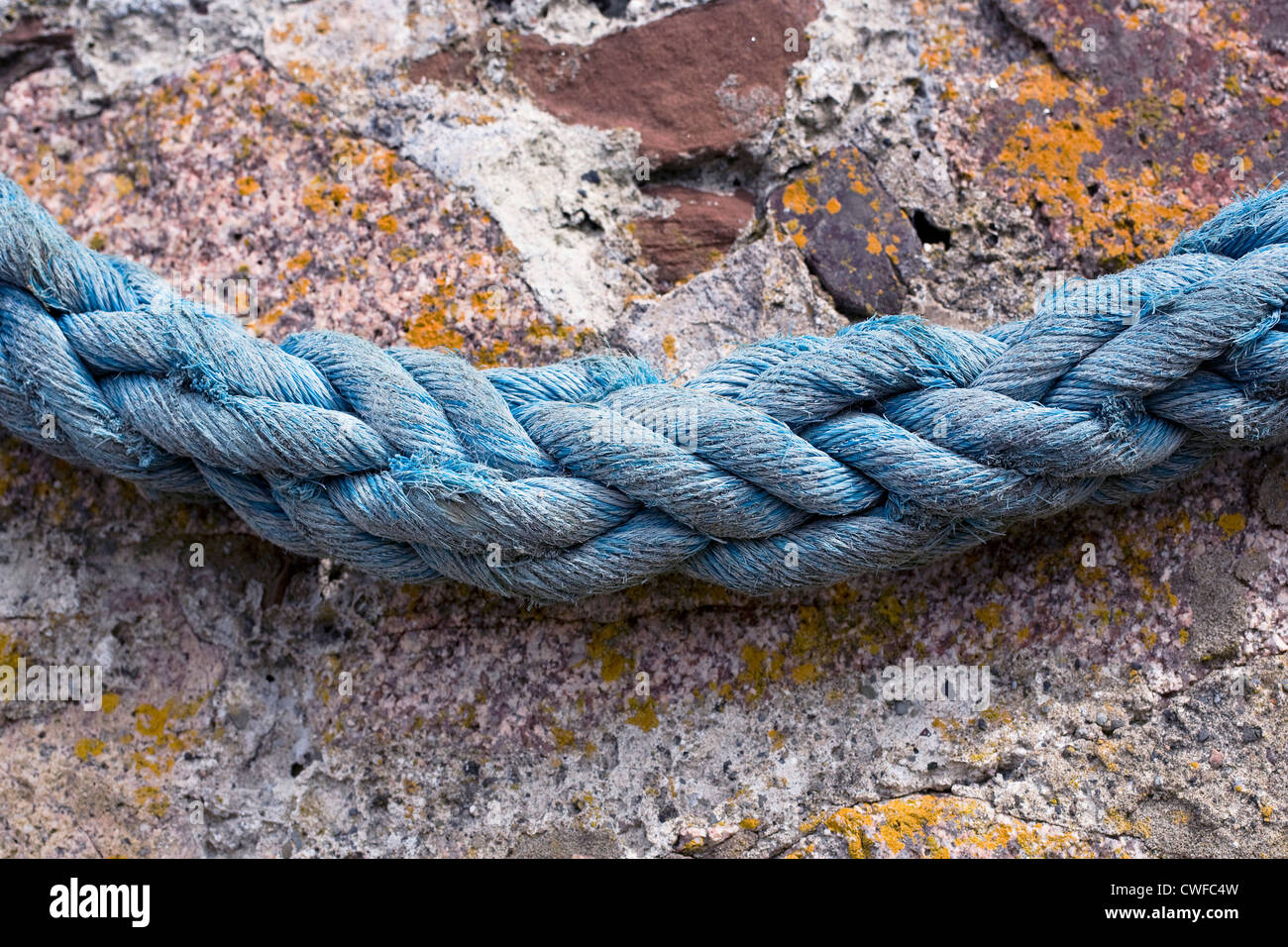 Twisted nylon ropes hi-res stock photography and images - Alamy