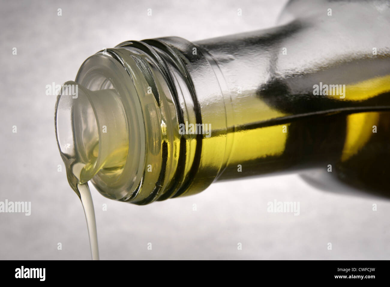 Picture: Steve Race - Spanish extra virgin olive oil made from Empeltre olives. Stock Photo
