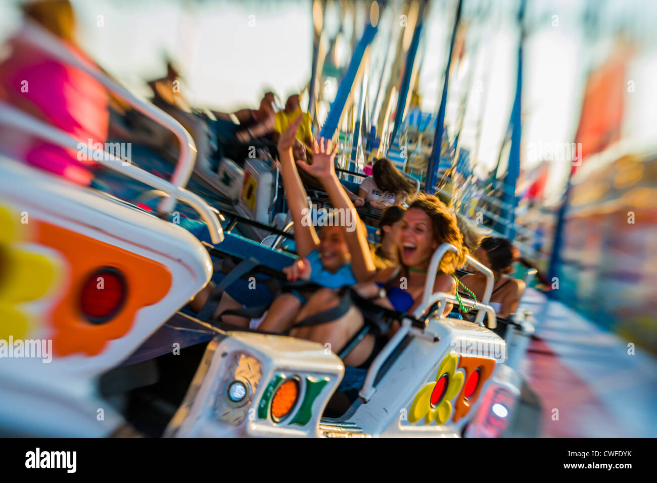 This is an image fairground attractions and rides at the Canadian ...