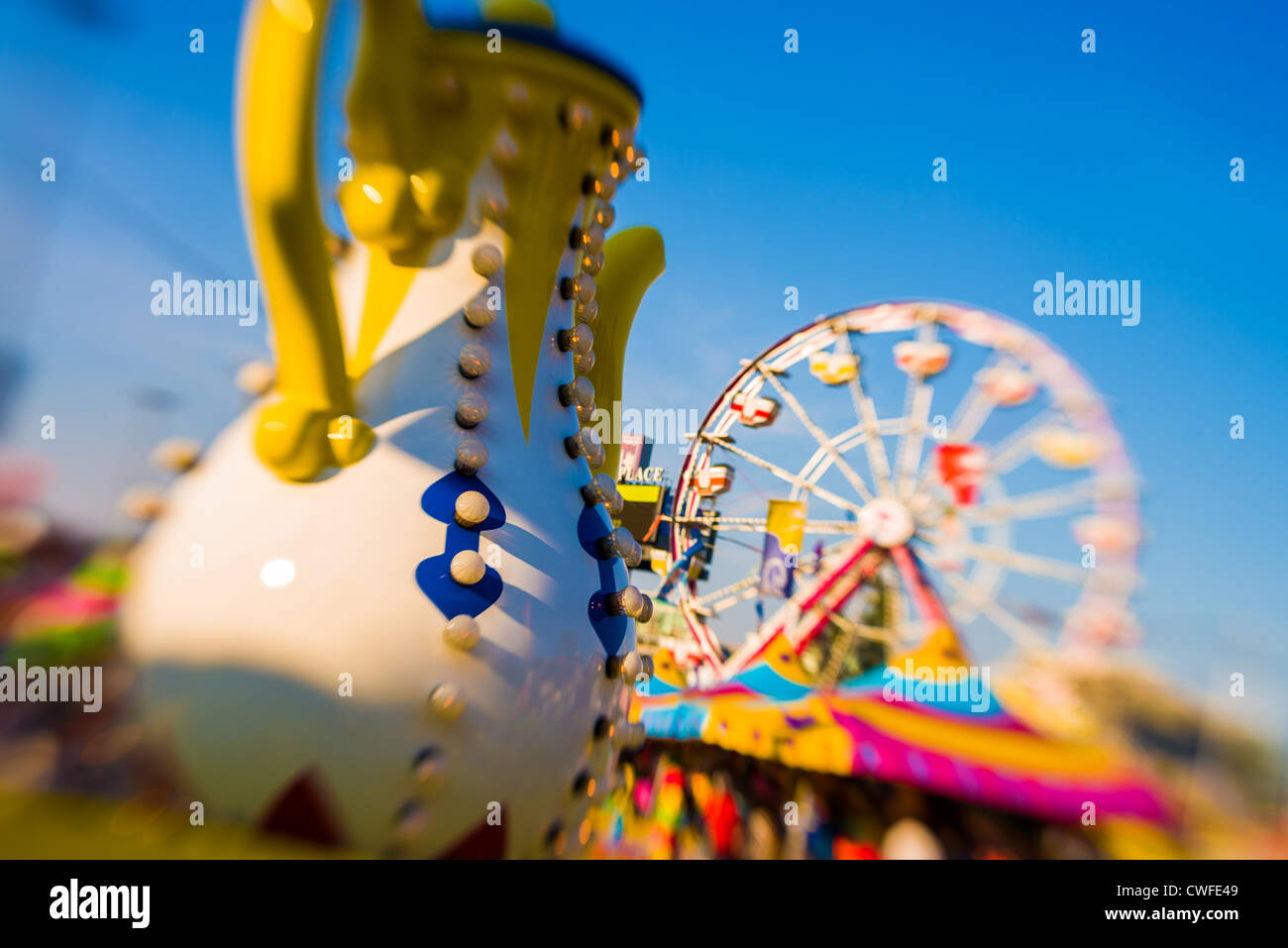 This is an image fairground attractions and rides at the Canadian ...
