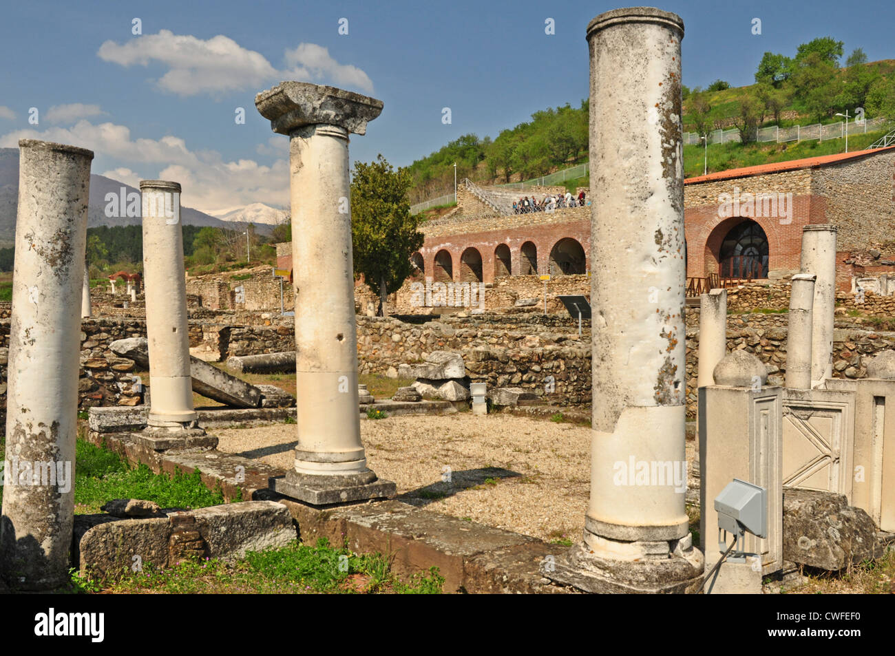 EUROPE, Macedonia, Bitola, Heraclea Lyncestis archaeological site