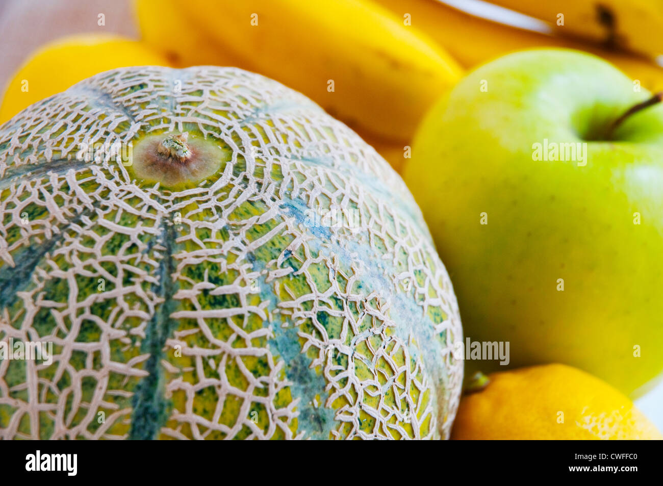 Fruits, close view. Still life. Stock Photo