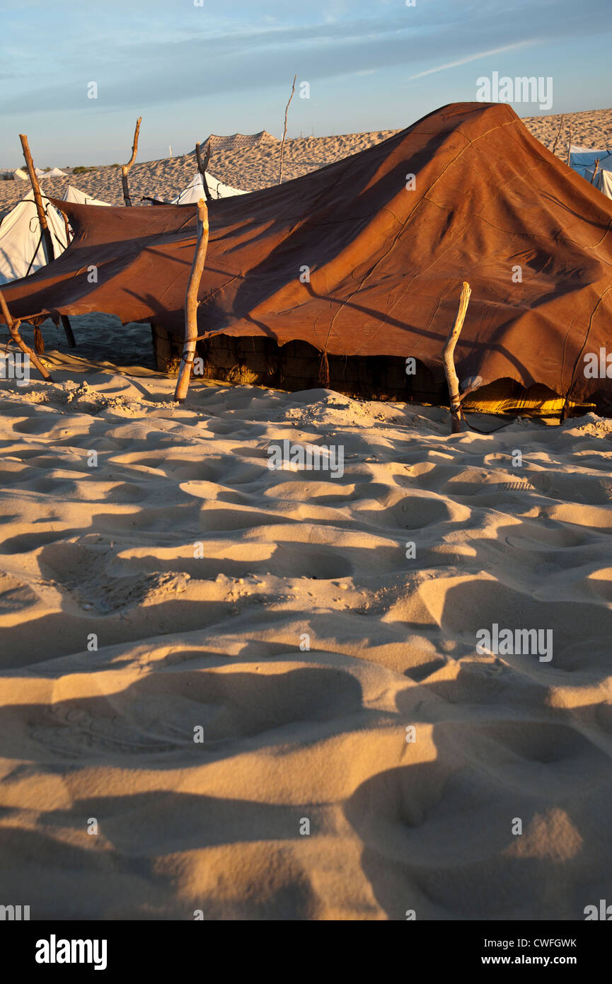 Touareg tent at sunset, Sahara desert, near Timbuktu, Mali Stock Photo -  Alamy
