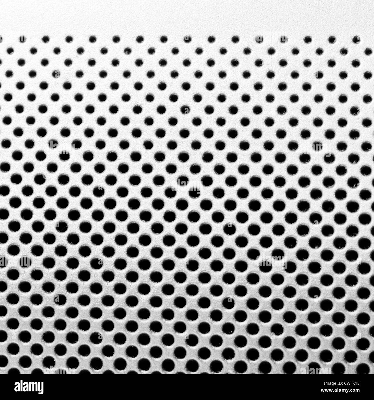 Black metal texture holes hi-res stock photography and images - Alamy