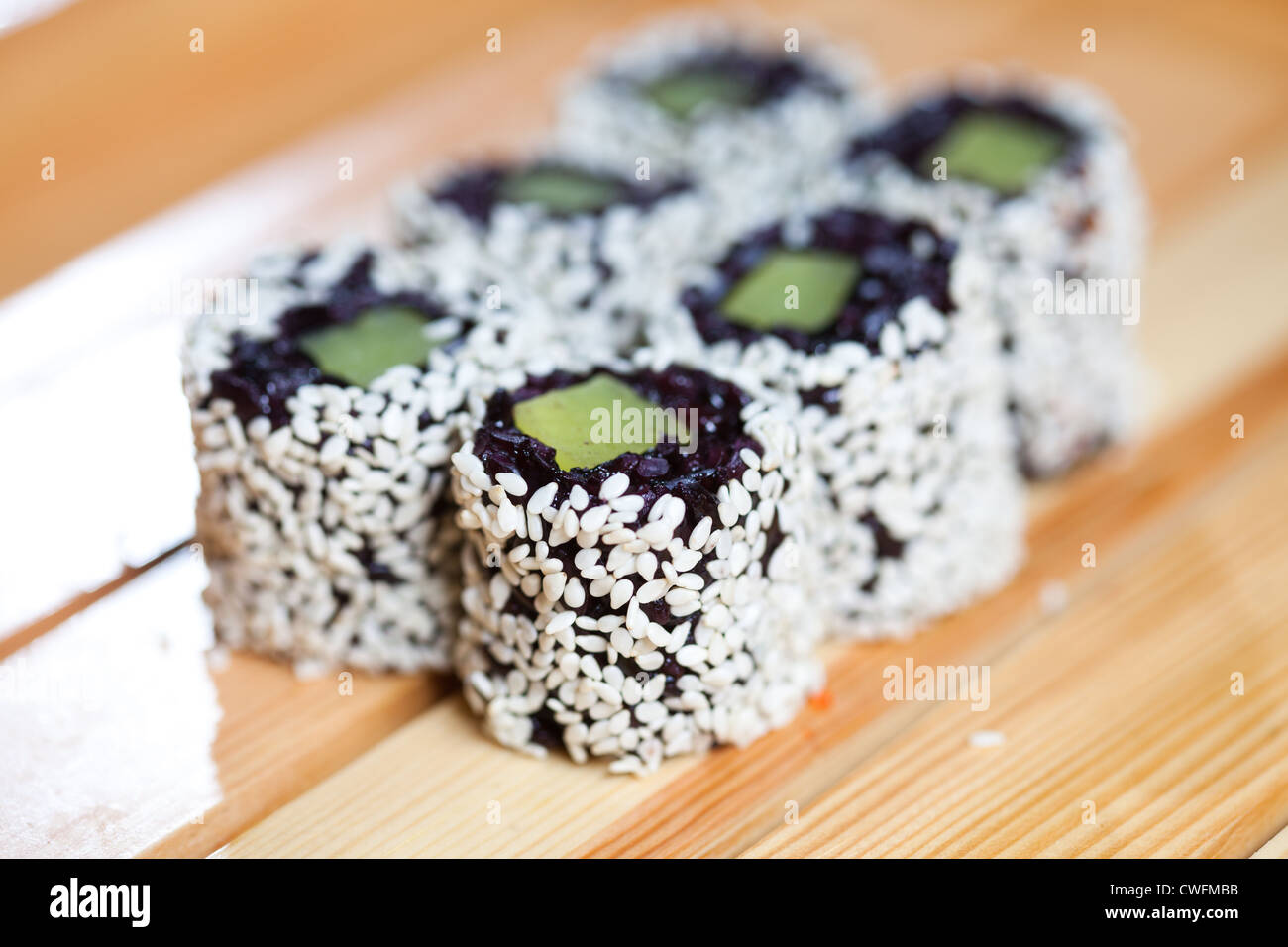 Traditional Japanese food -sushi Stock Photo - Alamy