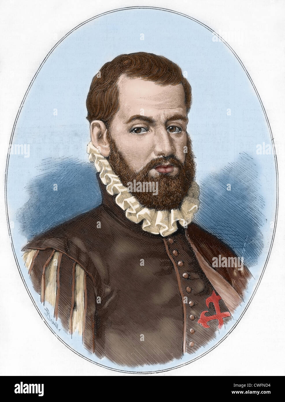 Portrait Pedro Menendez De Aviles Hi-res Stock Photography And Images ...