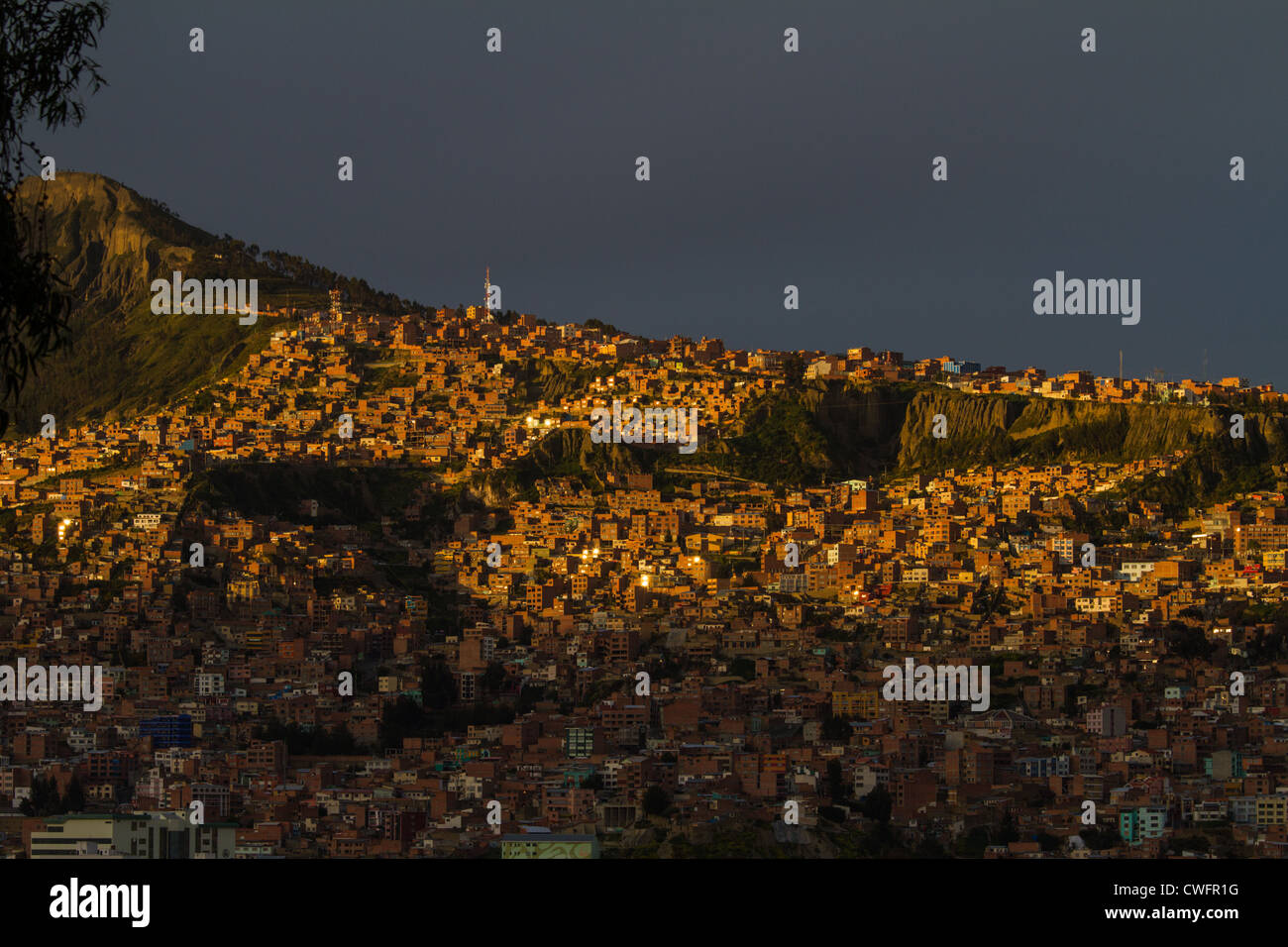 La Paz, bolivia Stock Photo Alamy