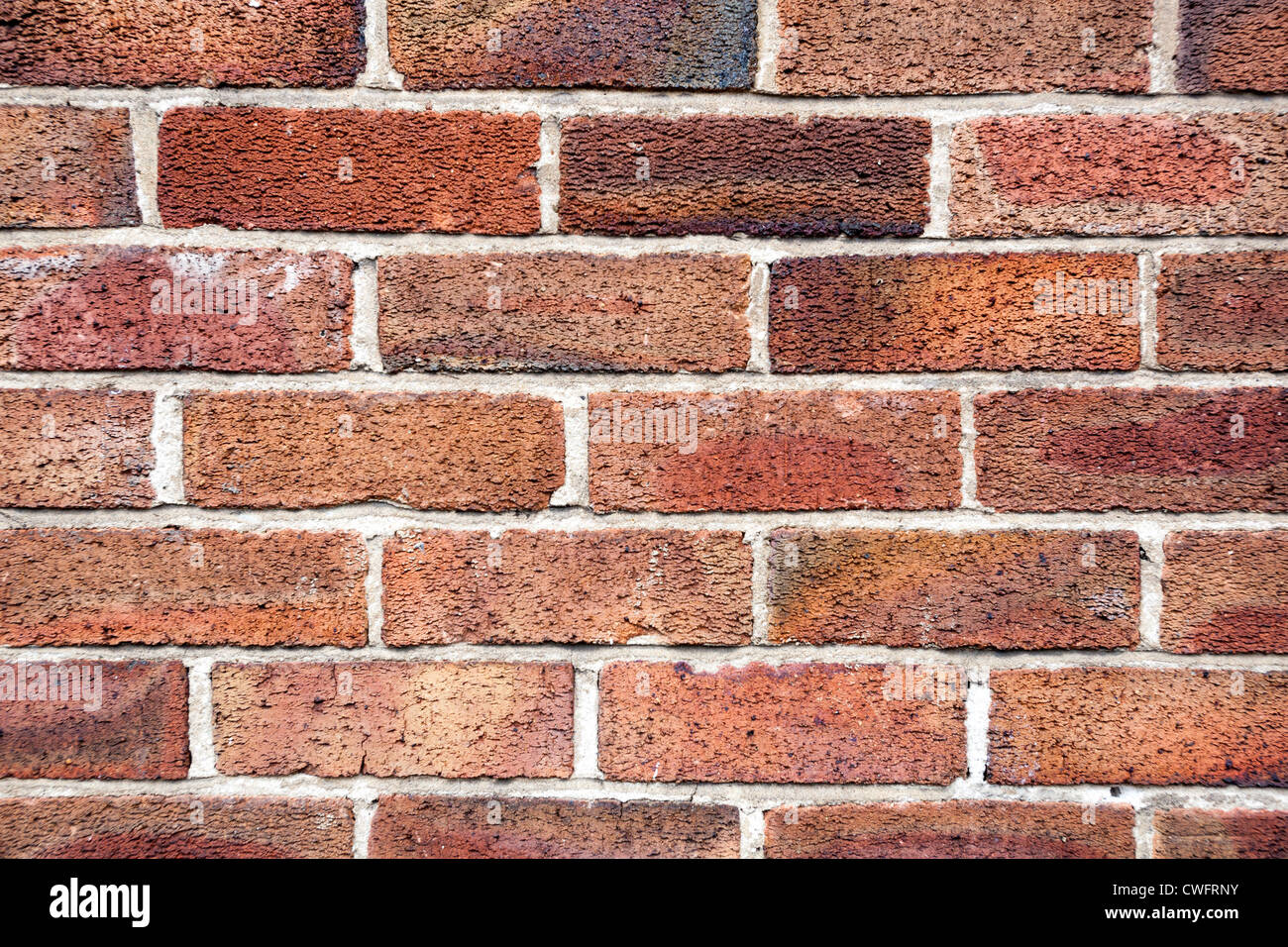 Red brick wall. Stock Photo