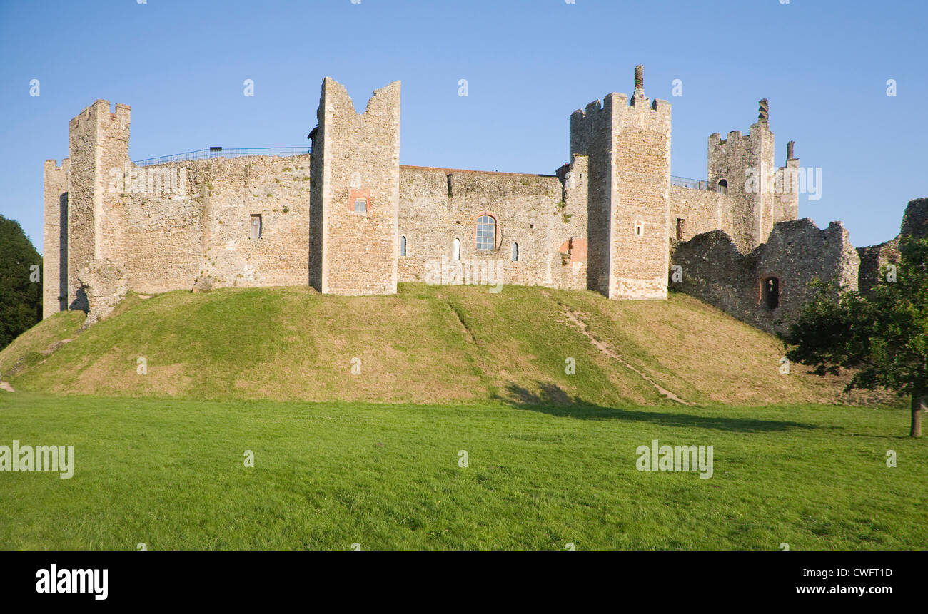 Framlingham castle Suffolk England Stock Photo Alamy