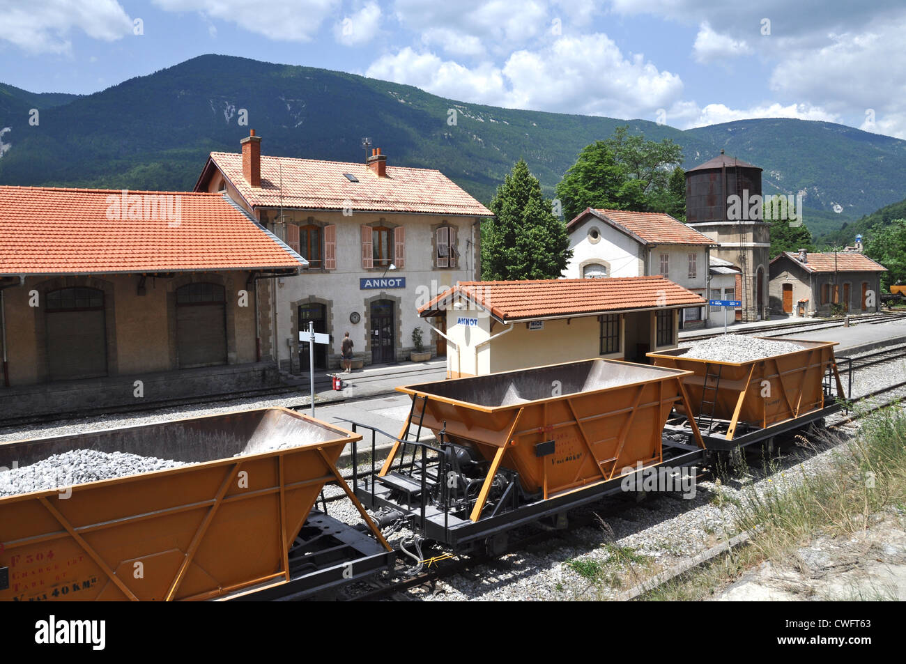 Chemins de fer de Provence, Annot, Provence, France Stock Photo