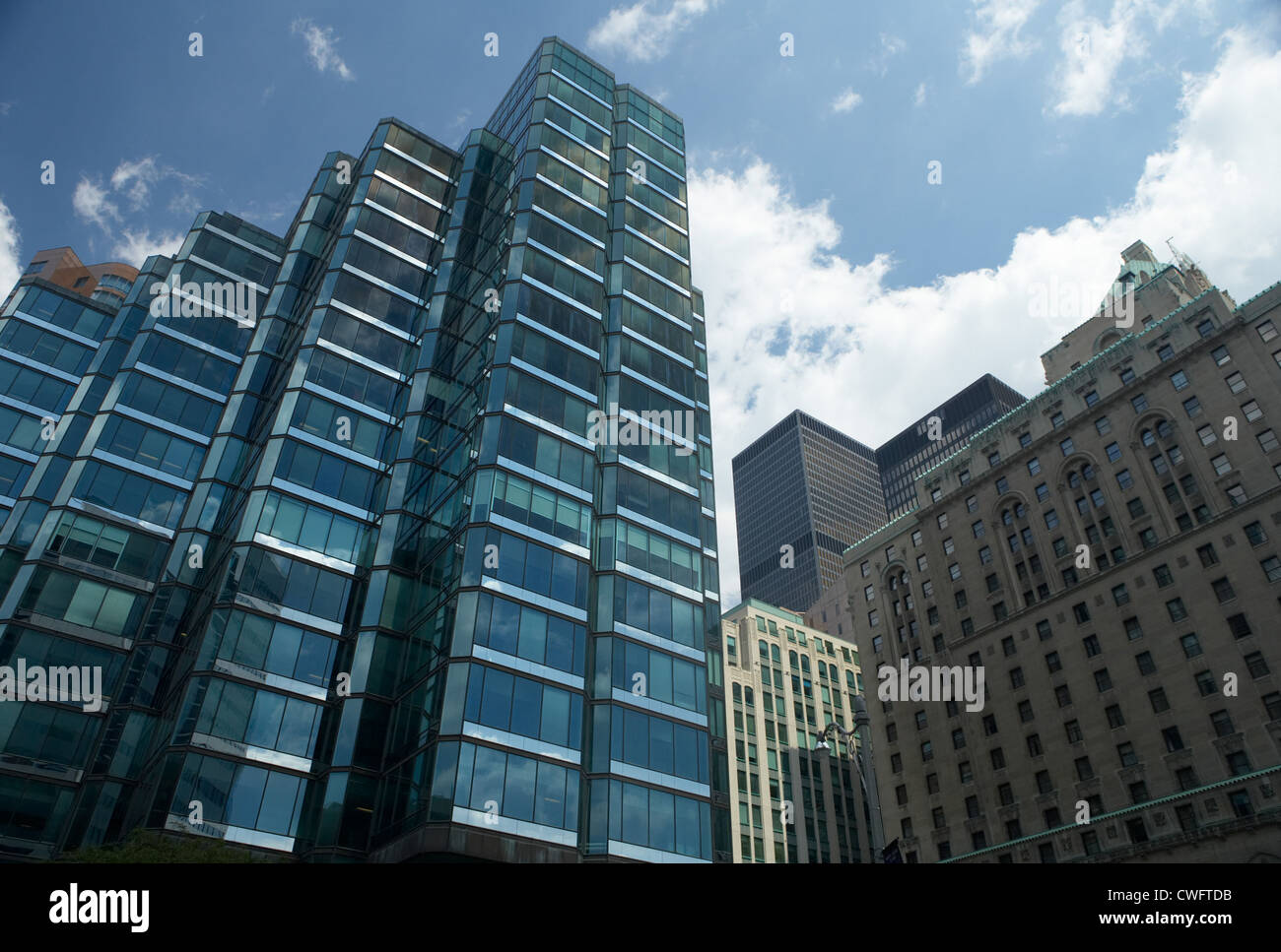 Toronto - skyscrapers and skyscrapers in downtown Stock Photo - Alamy