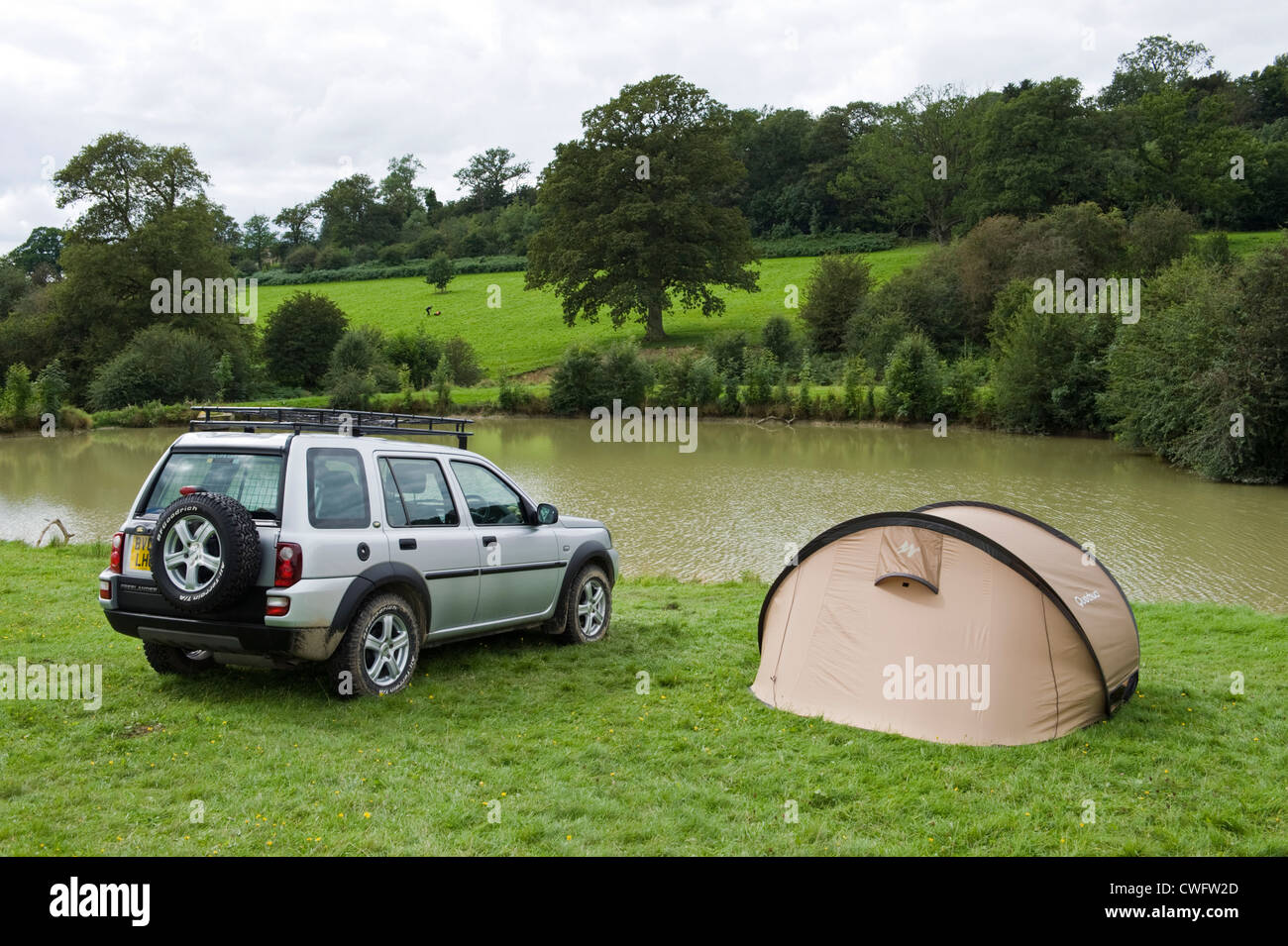 Lakeside camping uk hires stock photography and images Alamy
