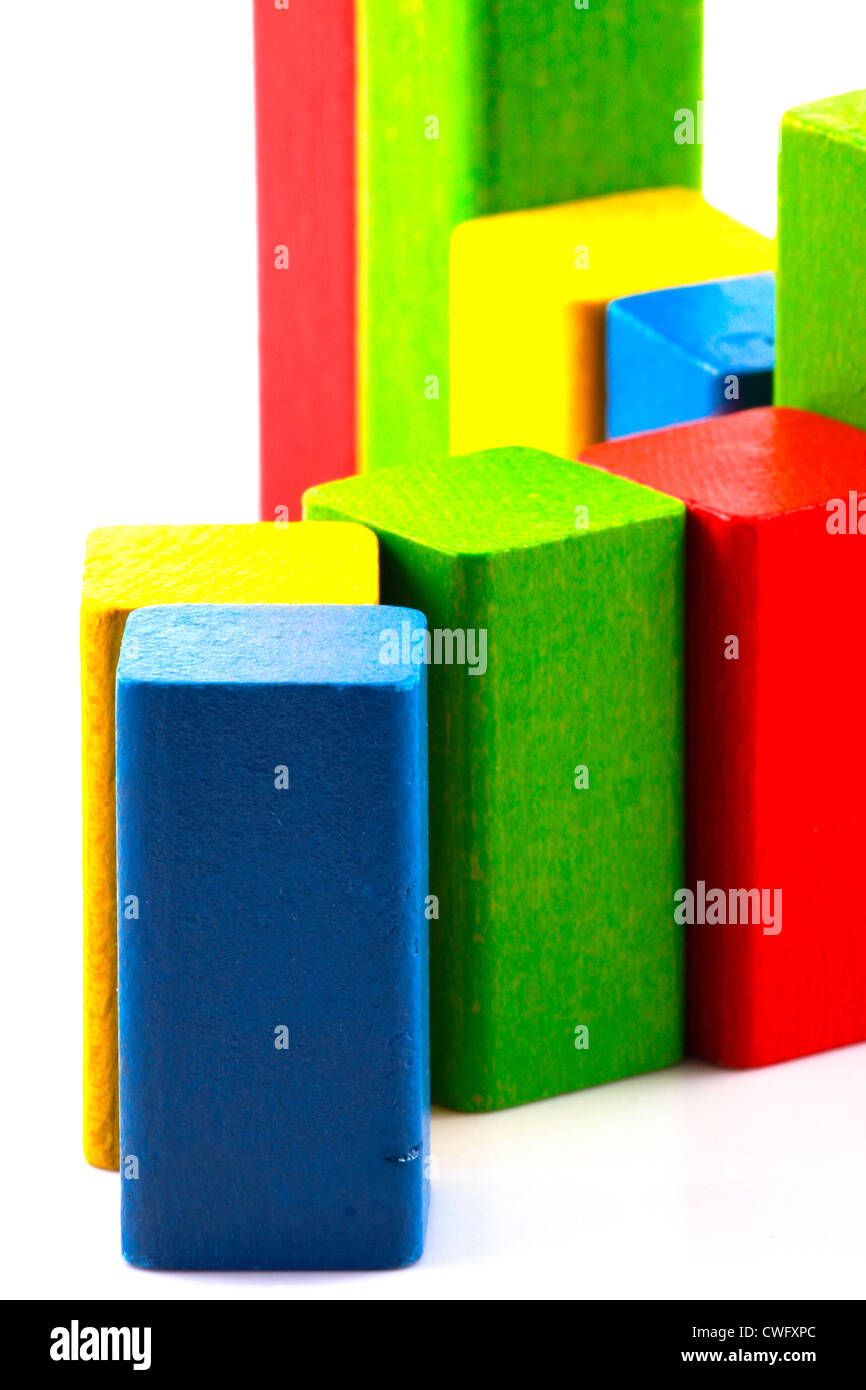 Wooden building blocks Stock Photo Alamy