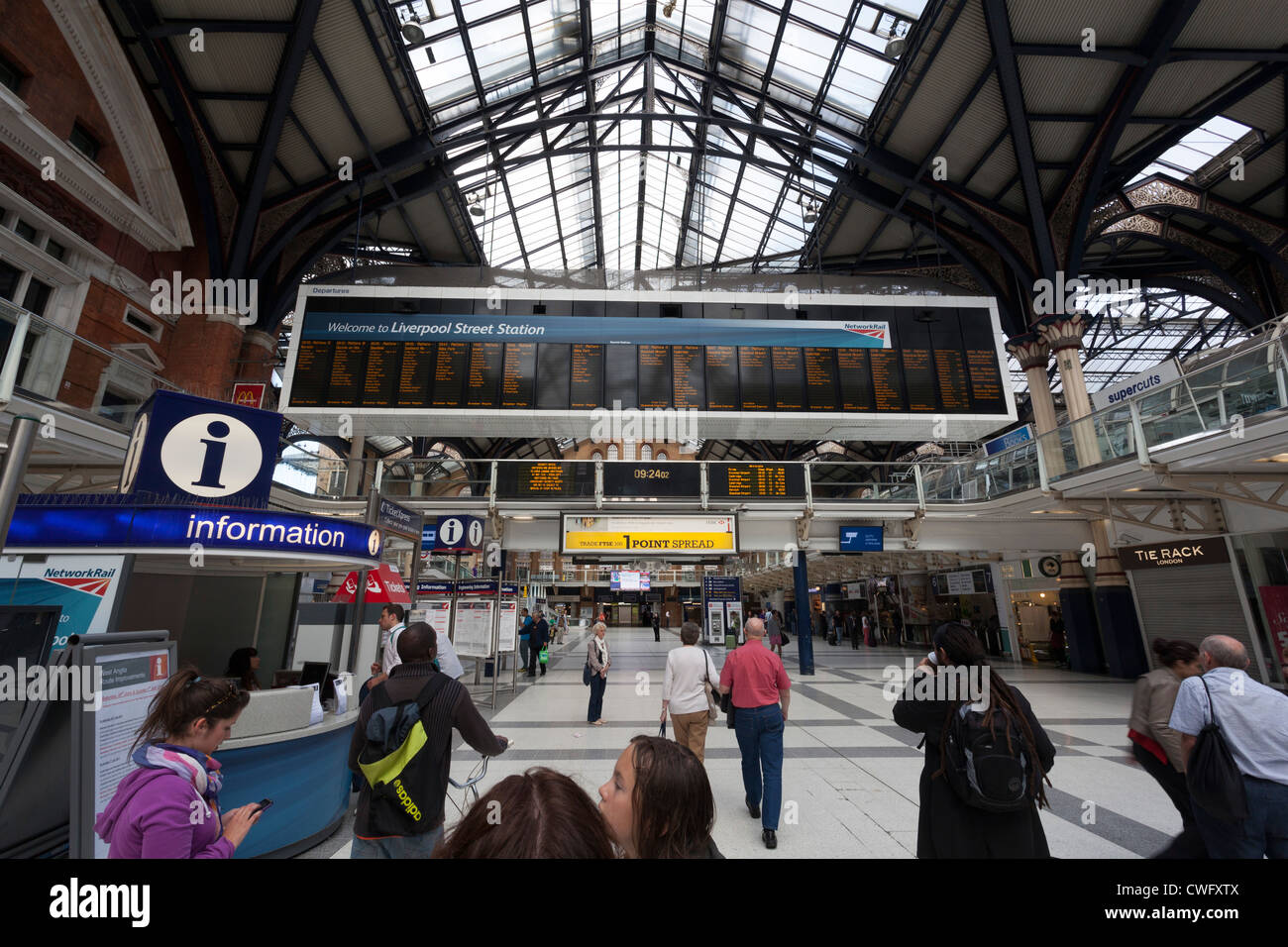 LIverpool Street Station Stock Photo Alamy