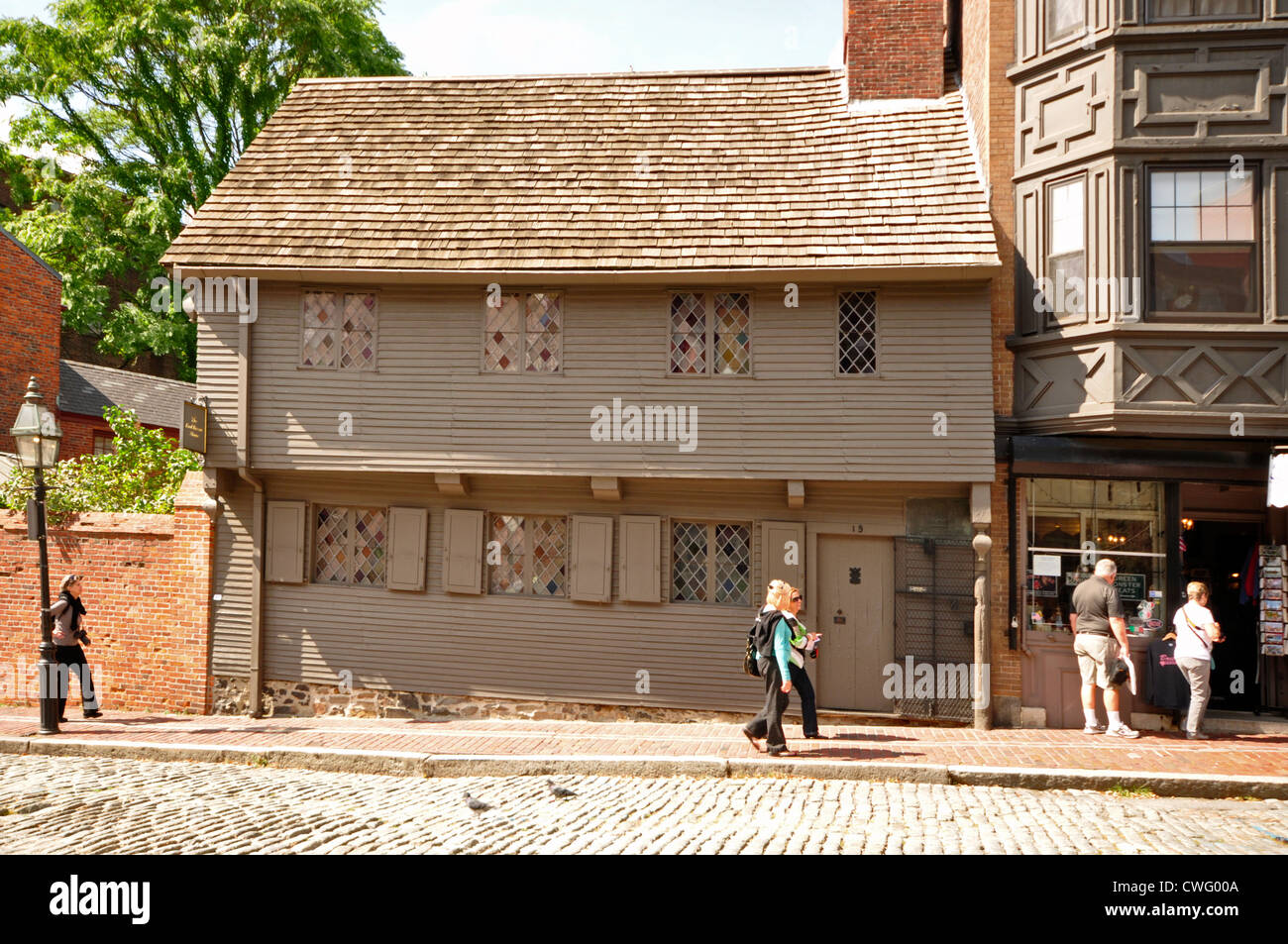 UNITED STATES OF AMERICA, USA, New England, Massachusetts, Boston, Paul Revere's House Stock Photo