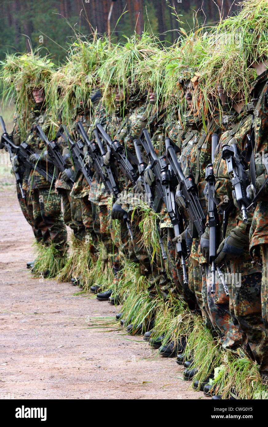 Basic training in the army Stock Photo Alamy