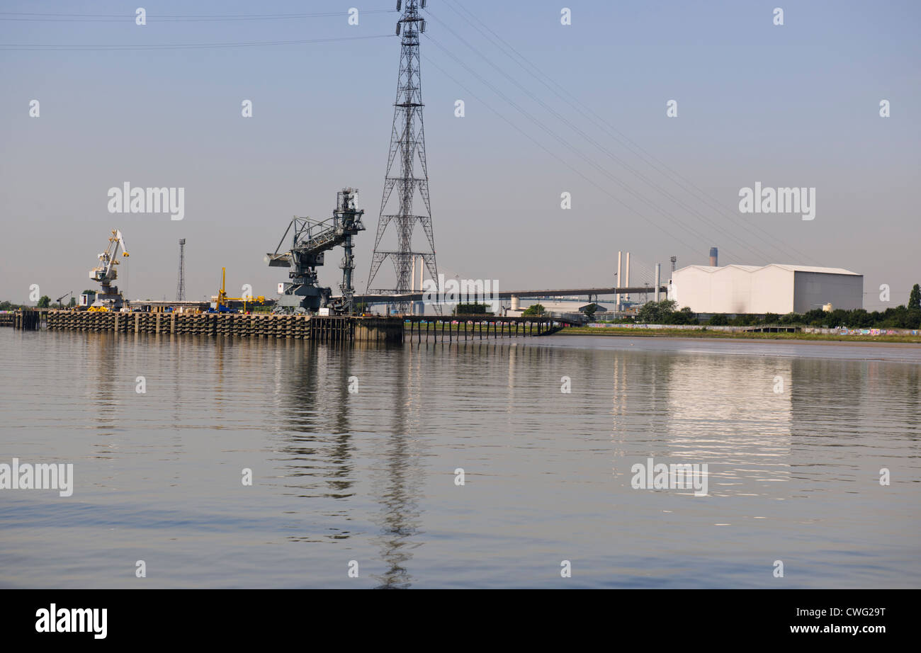 Proctor & Gamble Works on the Old West Thurrock Power Station Site on