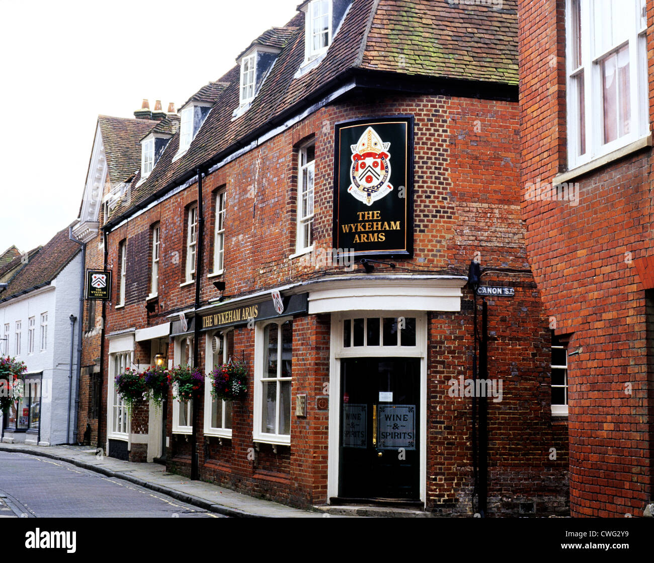 Winchester, The Wykeham Arms Pub Hampshire England UK English town